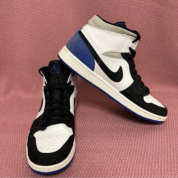 Air Jordan 1 Mid SE Union Royal men’s size 14 - Picture 3 of 10
